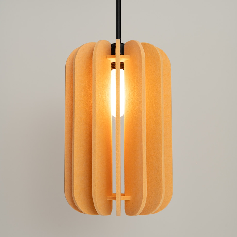 Lampa wisząca MULA 27 żółta