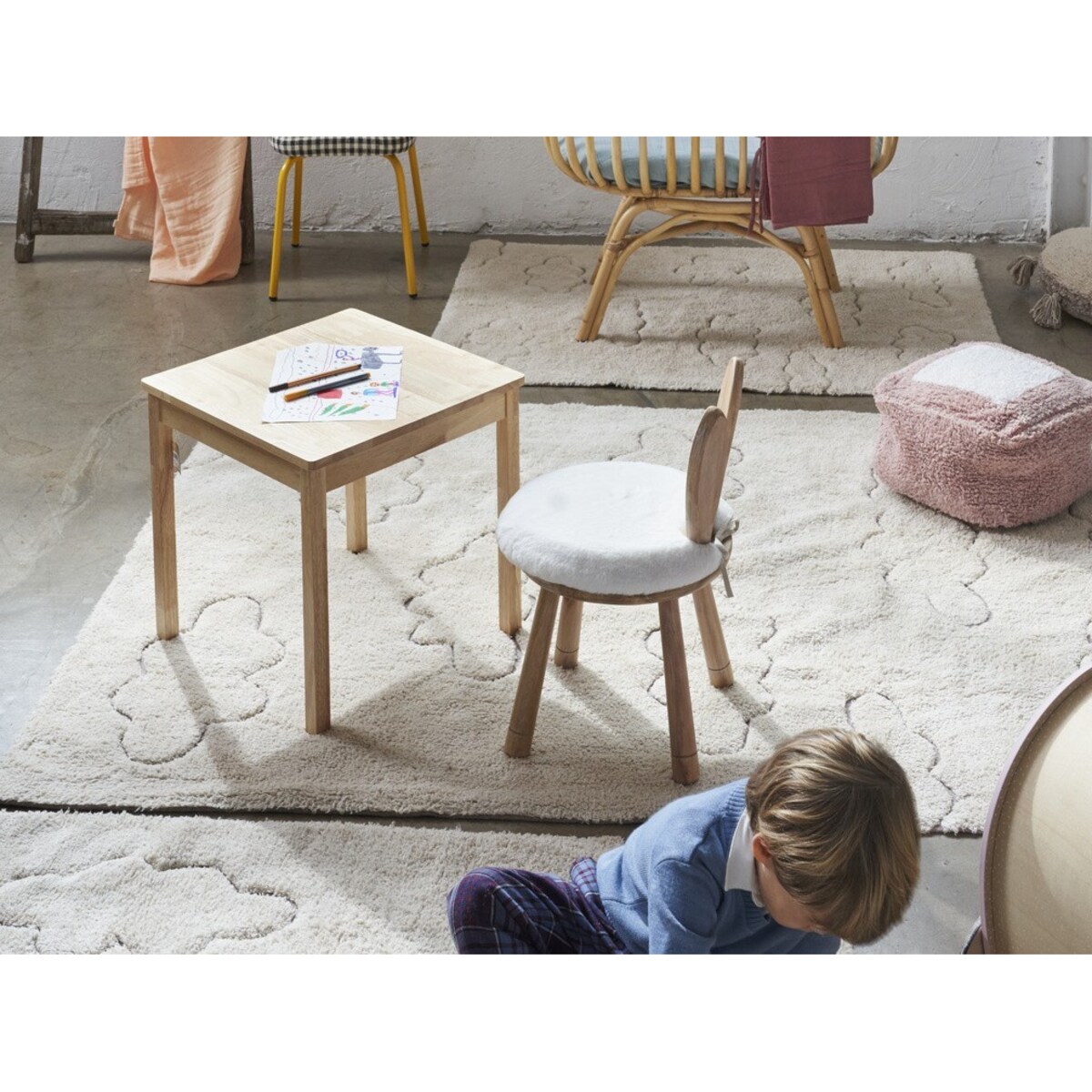 Dywan Bawełniany RugCycled Cloud 120x160 cm Lorena Canals