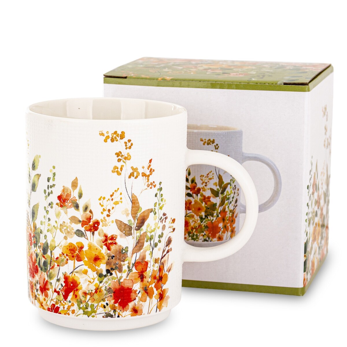 Kubek porcelanowy 290 ml 10x11x7,5 cm LILLED
