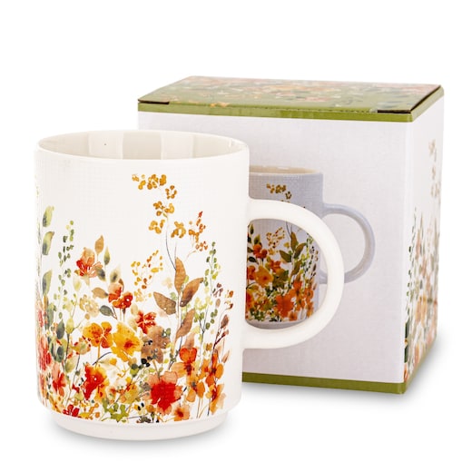 Kubek porcelanowy 290 ml 10x11x7,5 cm LILLED