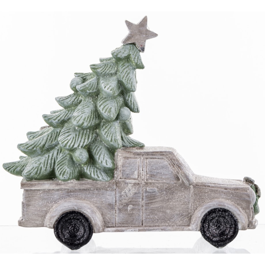 Dekoracja - samochód LED 19x22x9 cm CAMION