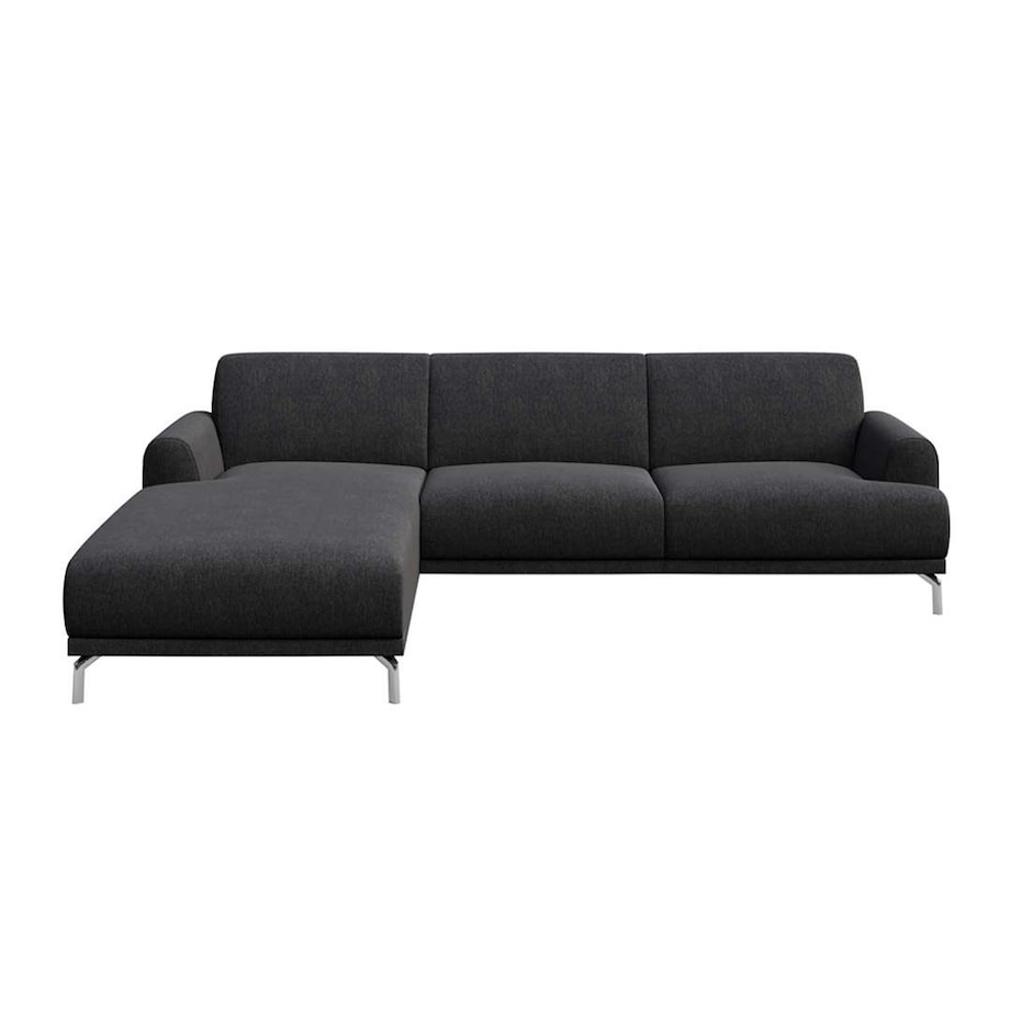 Sofa narożna Puzo - ciemnoszara