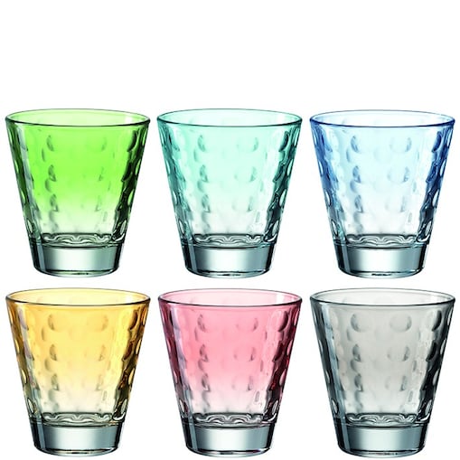 Zestaw 6 szklanek pastel 215ml Opitc