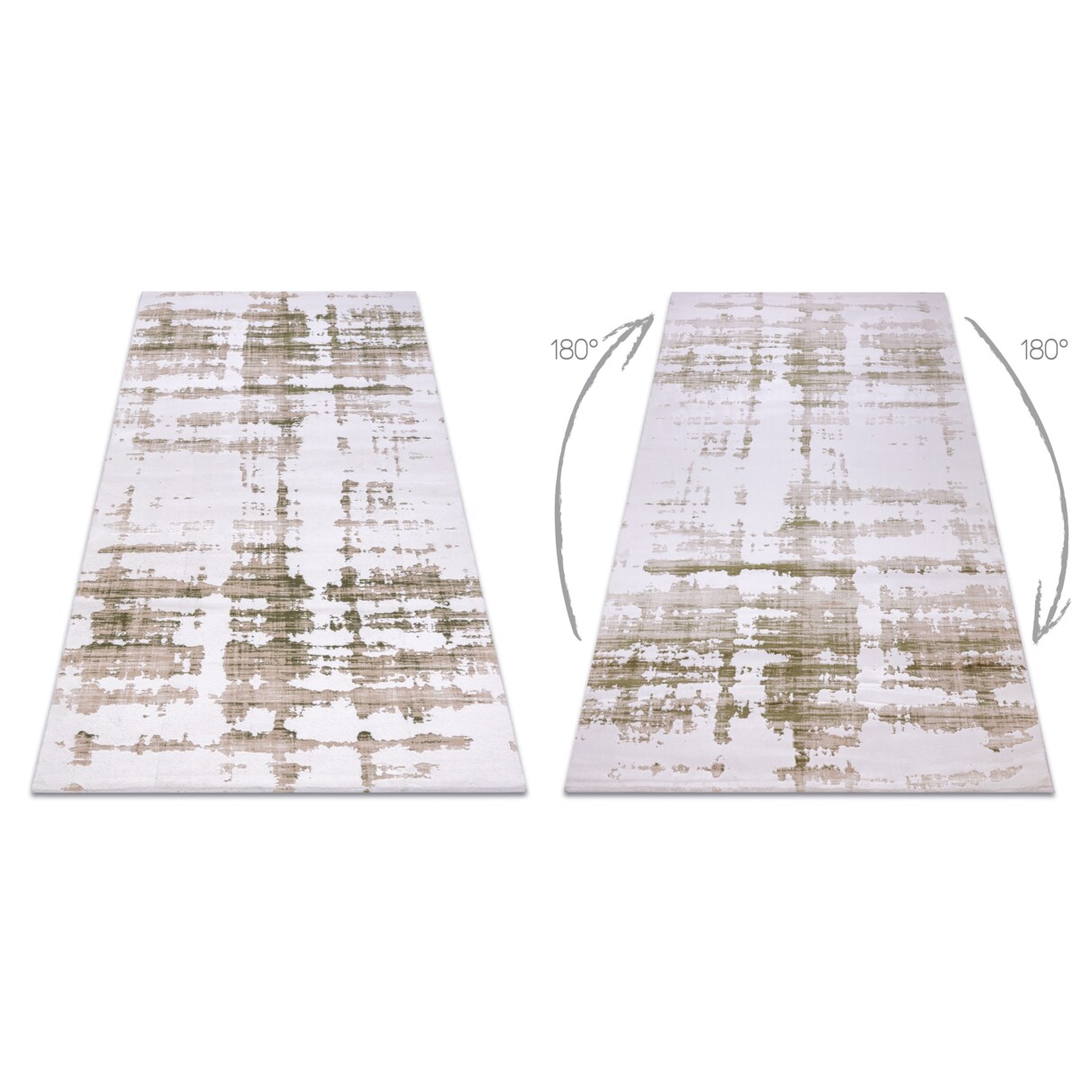 Dywan AKRYL DIZAYN 8842 zielony 100x200 cm