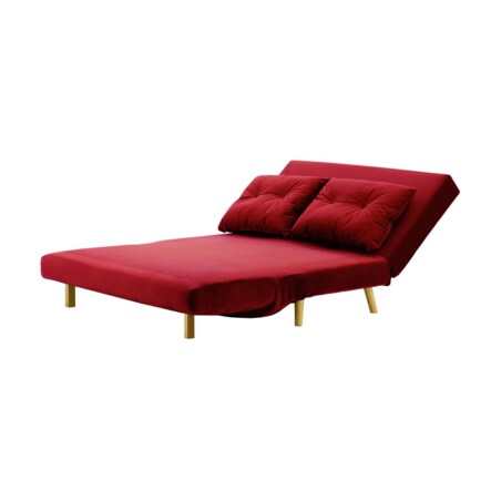 Sofa rozkładana Flic 120 cm-Velluto 7-like oak