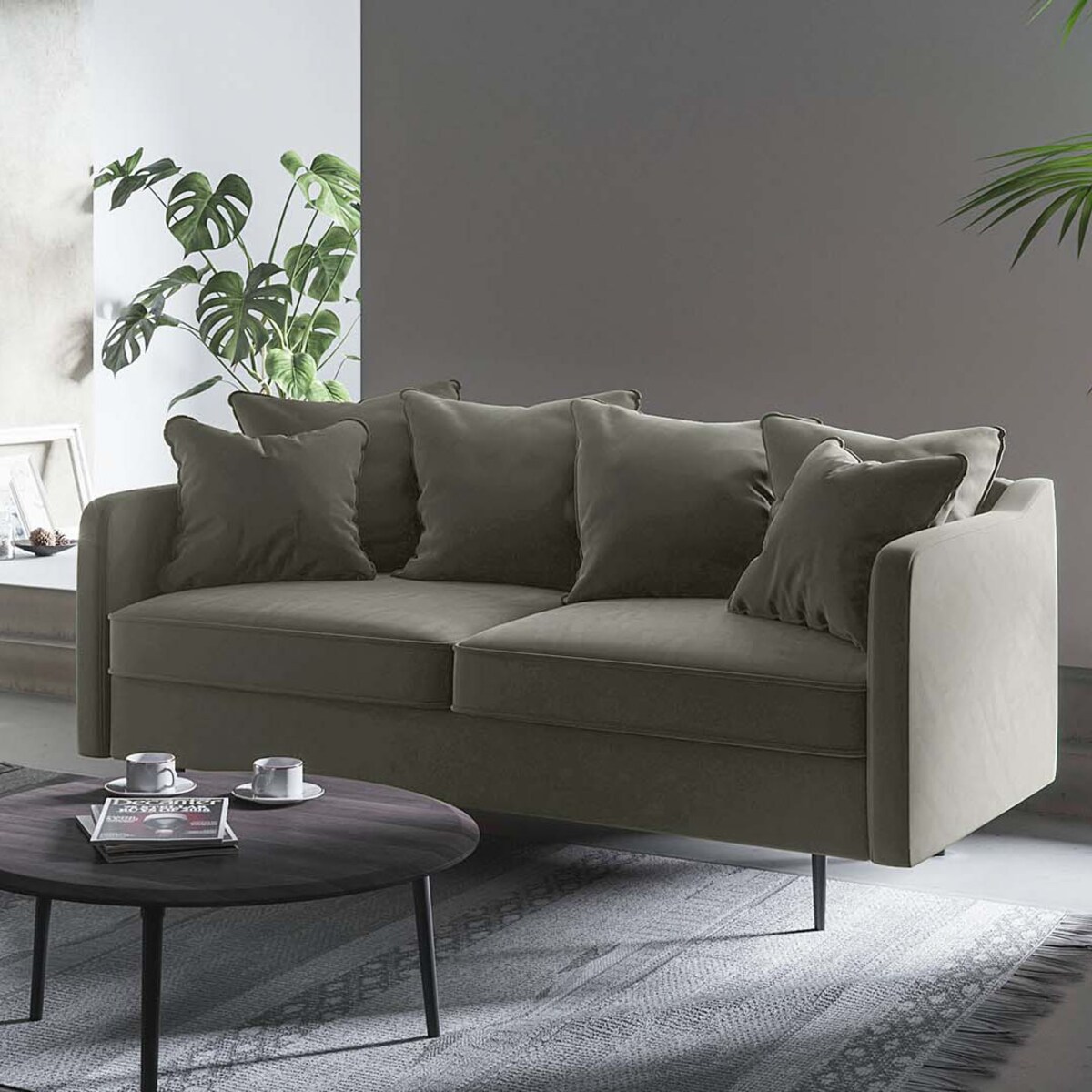 Esme Sofa 2-osobowa - beżowa