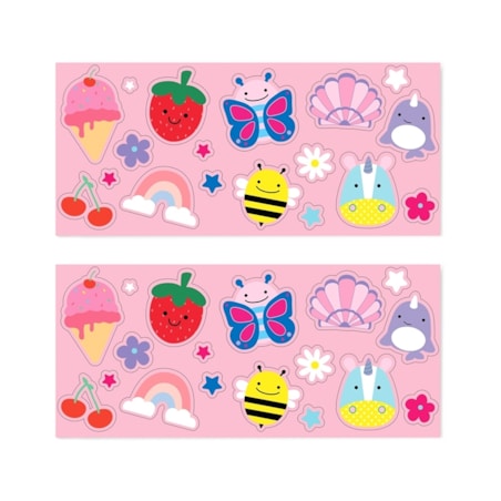 Skip Hop Butelka Termiczna z Ustnikiem i Naklejkami 380 ml Pink