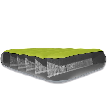 Dmuchany materac welurowy turystyczny Intex 64097