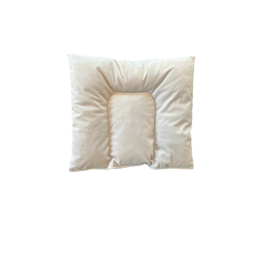 Poduszka stabilizująca do huśtawki leżaczka srebrna