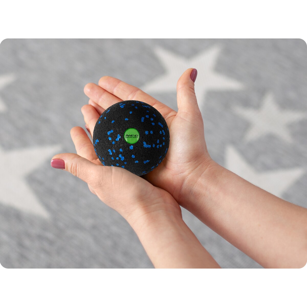 Piłka do masażu ćwiczeń rolowania Neo-Sport