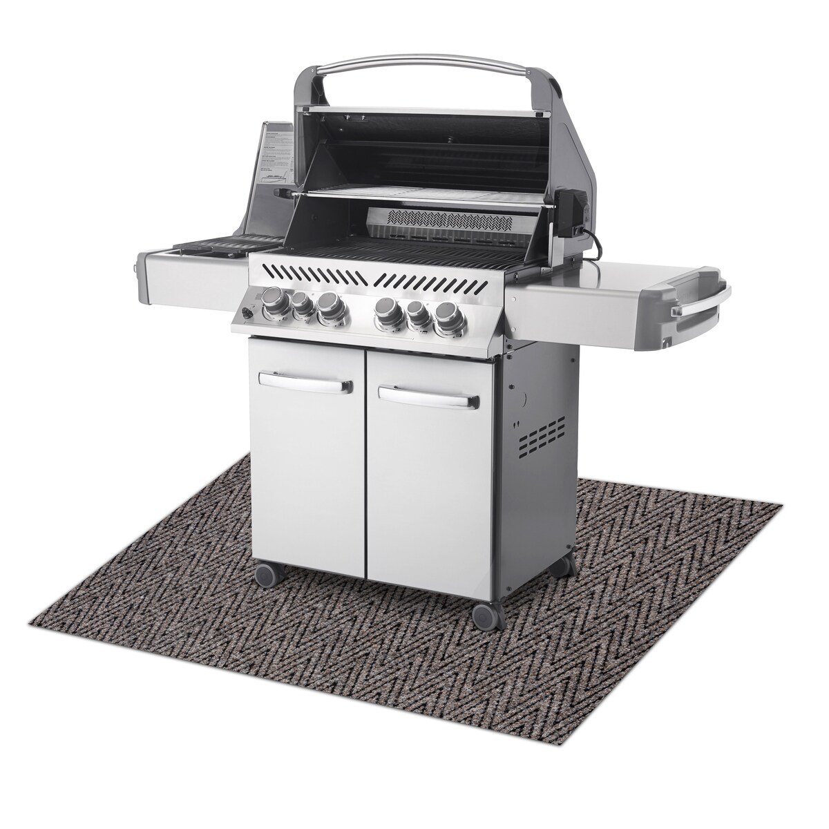 Mata pod grilla ochronna MAGNUS 1951 na 150x200 cm