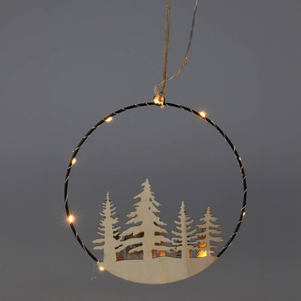 Dekoracja świąteczna z LED do zawieszenia, Ø 20 cm