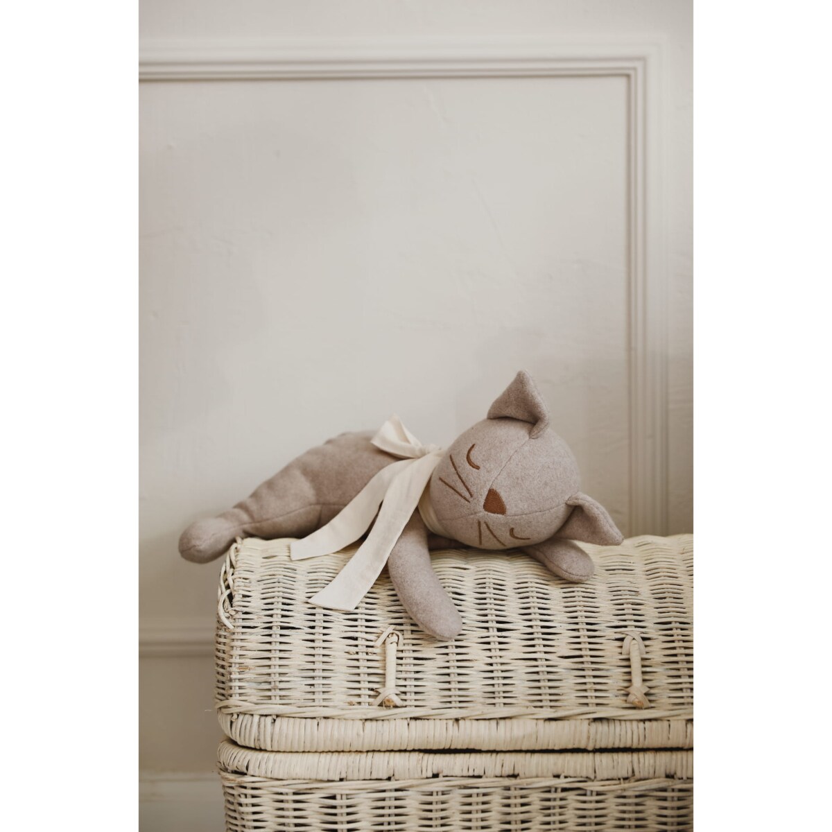 Przytulanka z bawełny organicznej kotek