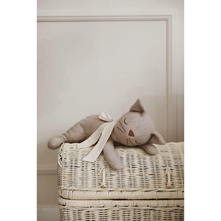 Przytulanka z bawełny organicznej kotek