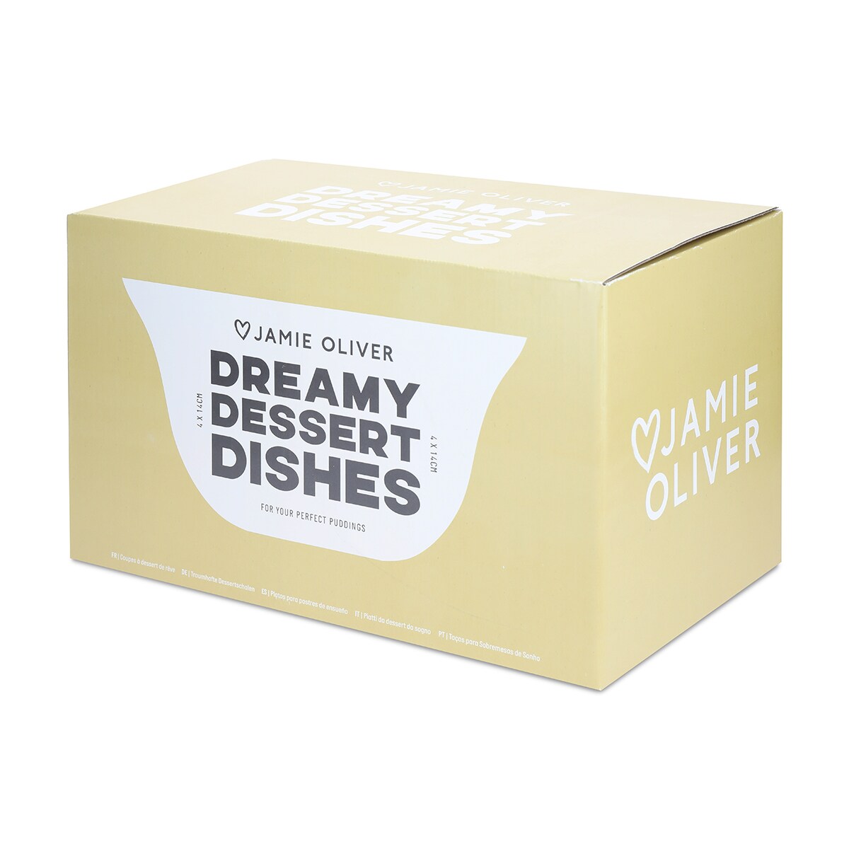 Jamie Oliver miseczki szklane 14 cm Big Love - 4 szt.