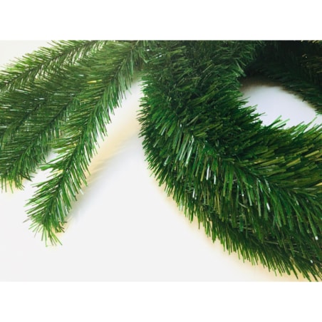 5x GIRLANDA SZTUCZNA CHOINKOWA ZIELONA ŁAŃCUCH FLORYSTYCZNY GAŁĄZKA błysk