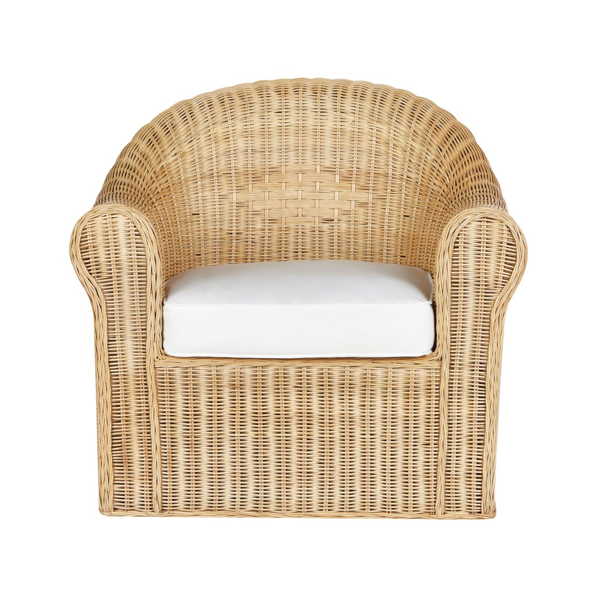 Krzesło ogrodowe Rattan Naturalny LIVADEIA