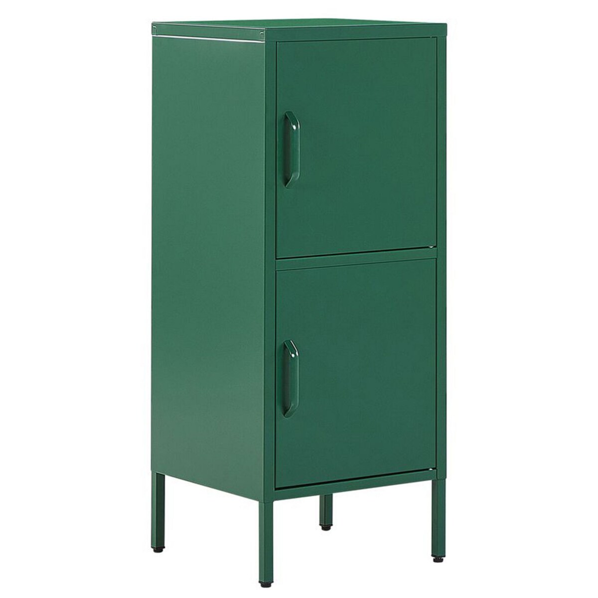 Szafka biurowa metalowa zielona HURON