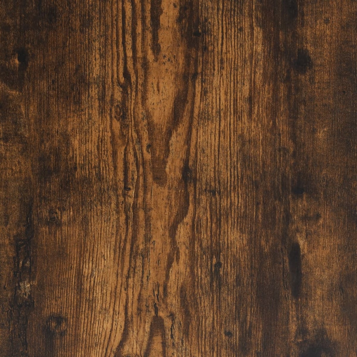 vidaXL Stolik konsolowy z półką, przydymiony dąb, 75x30x75 cm