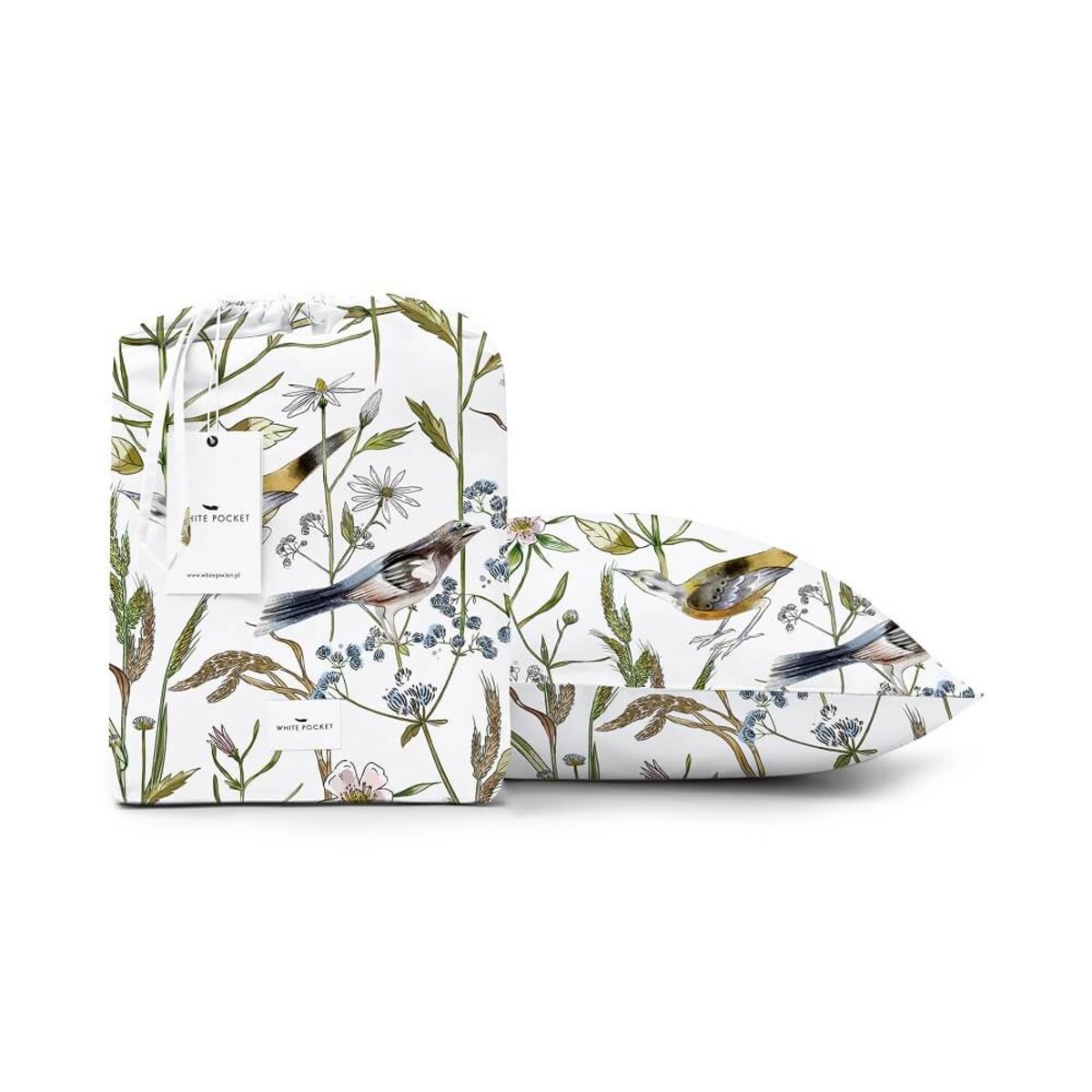 Pościel Ptasie radio 140/200 + 70/80 cm