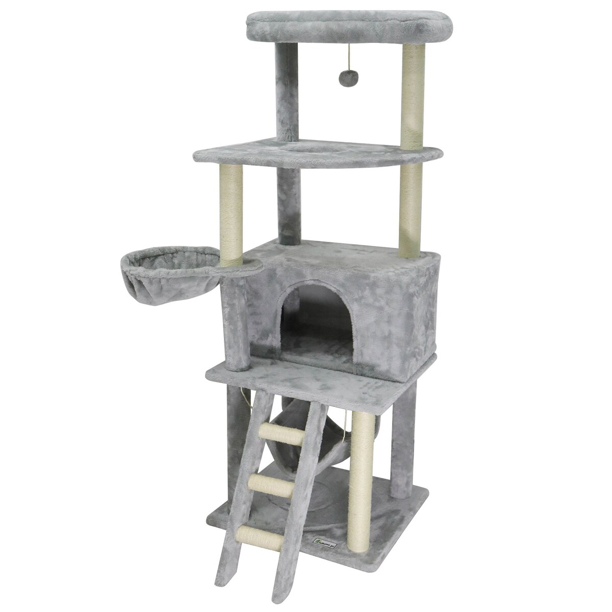 DRAPAK DLA KOTÓW SZARY XXL P70381