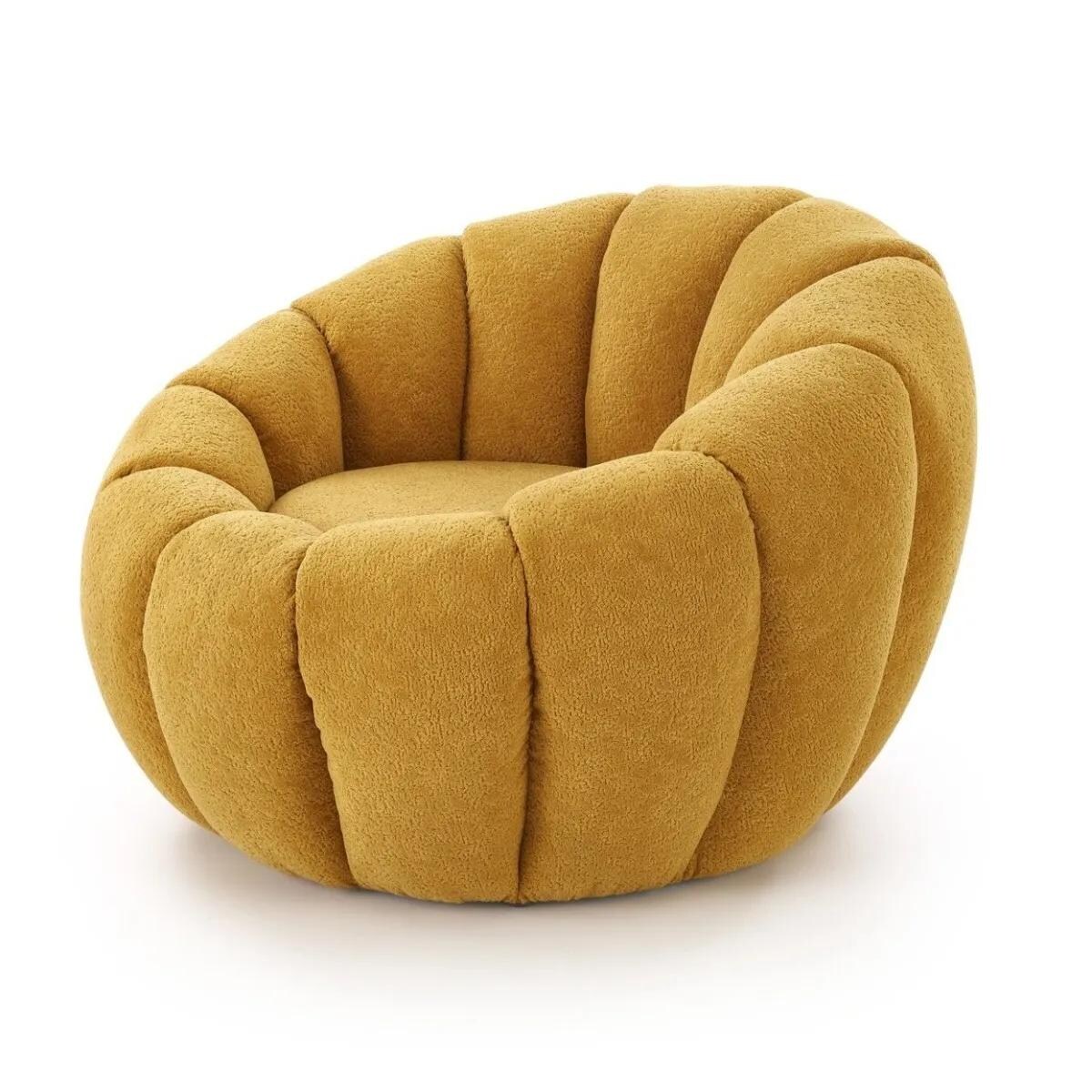 Fotel GASPAR 2 musztardowy