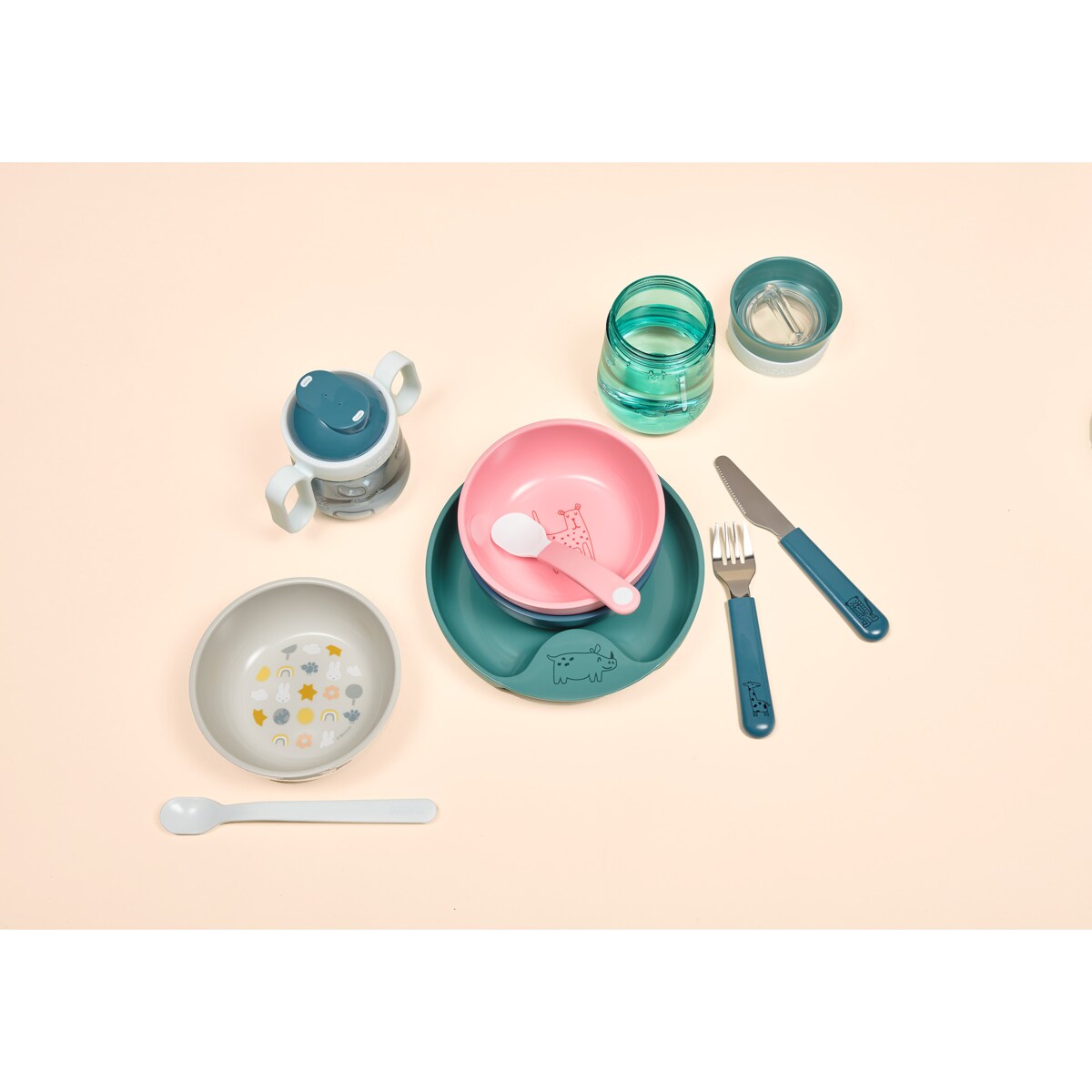 Talerzyk dziecięcy do karmienia MIO Sailors Bay 108002065244