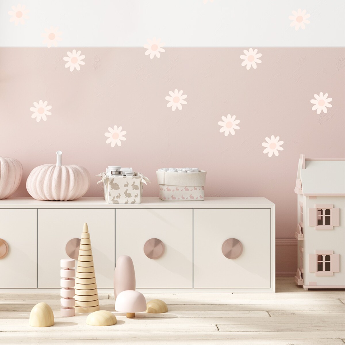 Naklejka na ścianę Stokrotki VIII