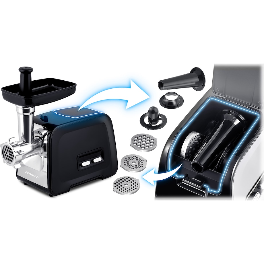 Maszynka do mielenia mięsa warzyw rozdrabniacz Berdsen