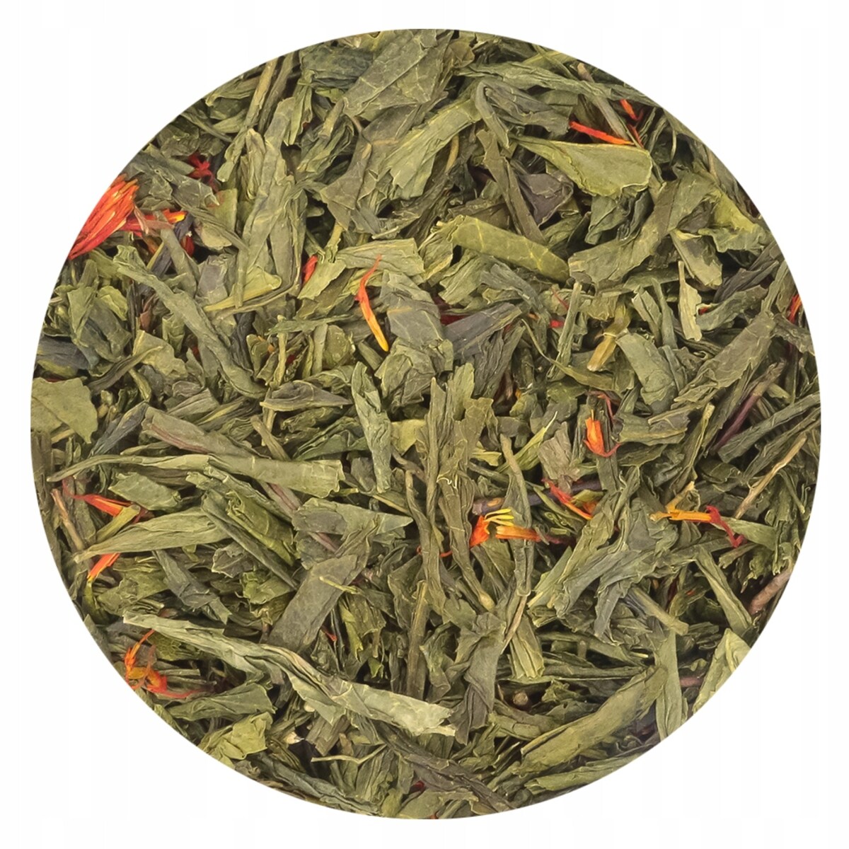 Herbata zielona SENCHA ŻEŃSZENIOWA o smaku żeń-szenia z nutą grejpfruta - herbata liściasta sypana mieszanka napar susz - gotowa na prezent upominek