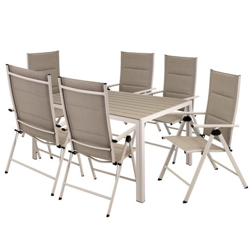 Zestaw Mebli Ogrodowych 6 X Fotel I Stolik Do Ogrodu Na Taras Ogrodowe