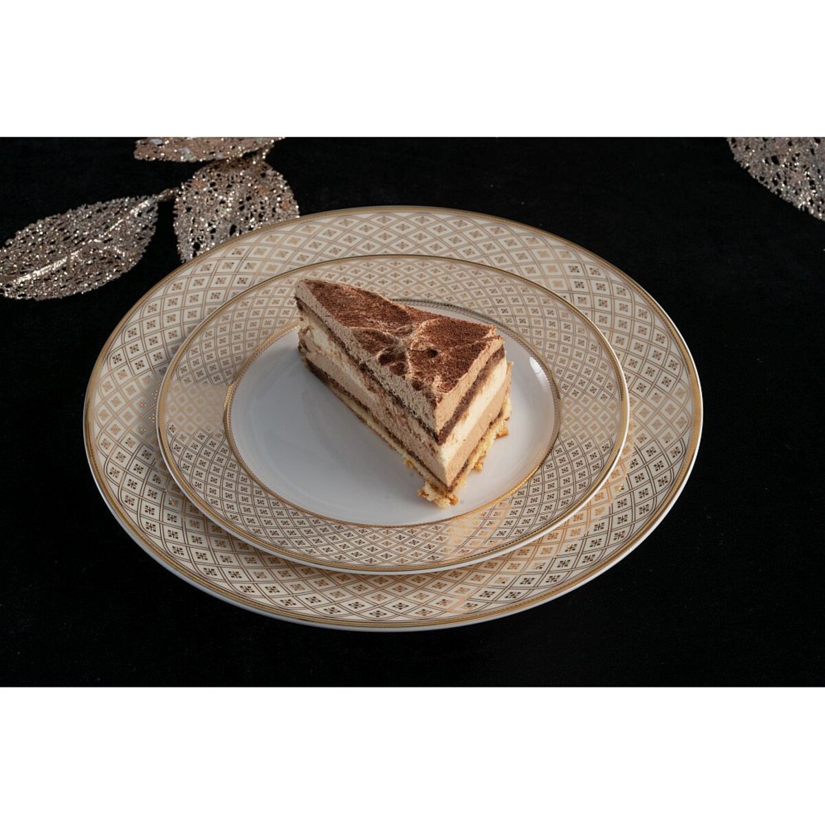 VILLA ITALIA Serwis obiadowy porcelanowy na 12 osób z wazą VERONICA