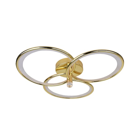 Plafon Light Prestige Azina złoty LED CCT 3000K/4000K/6000K (regulowana) 1 szt.