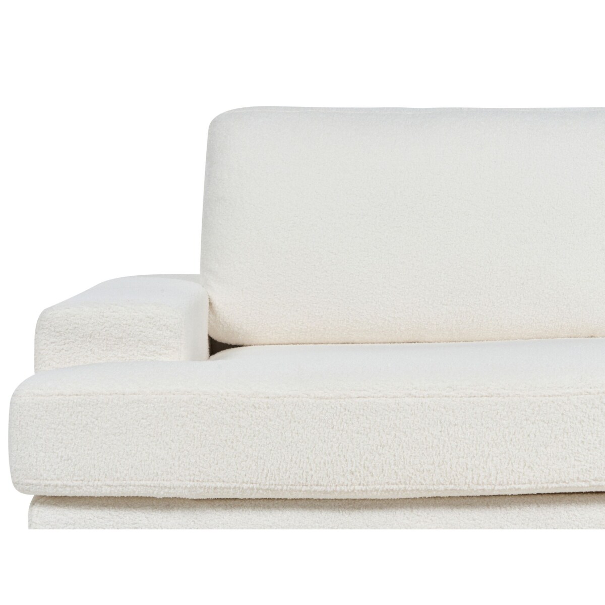 Sofa 3-osobowa boucle biała ALLA