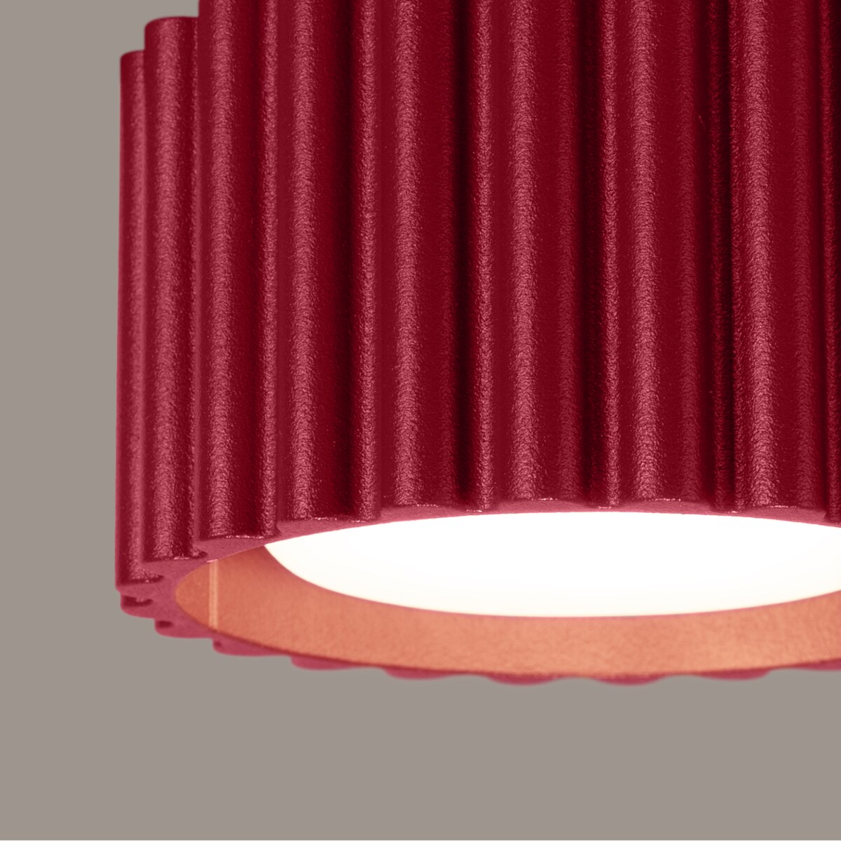 Plafon AURA 1 burgund Gx53