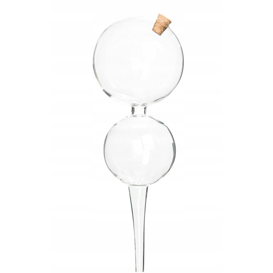 KULA NAWADNIAJĄCA do roślin kwiatów SZKLANA nawadniacz do doniczek 400ml