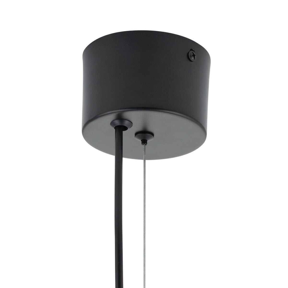 Wisząca lampa Boom 9969P/A Step LED 24W 3000K klosz szklany mosiądz dymiona