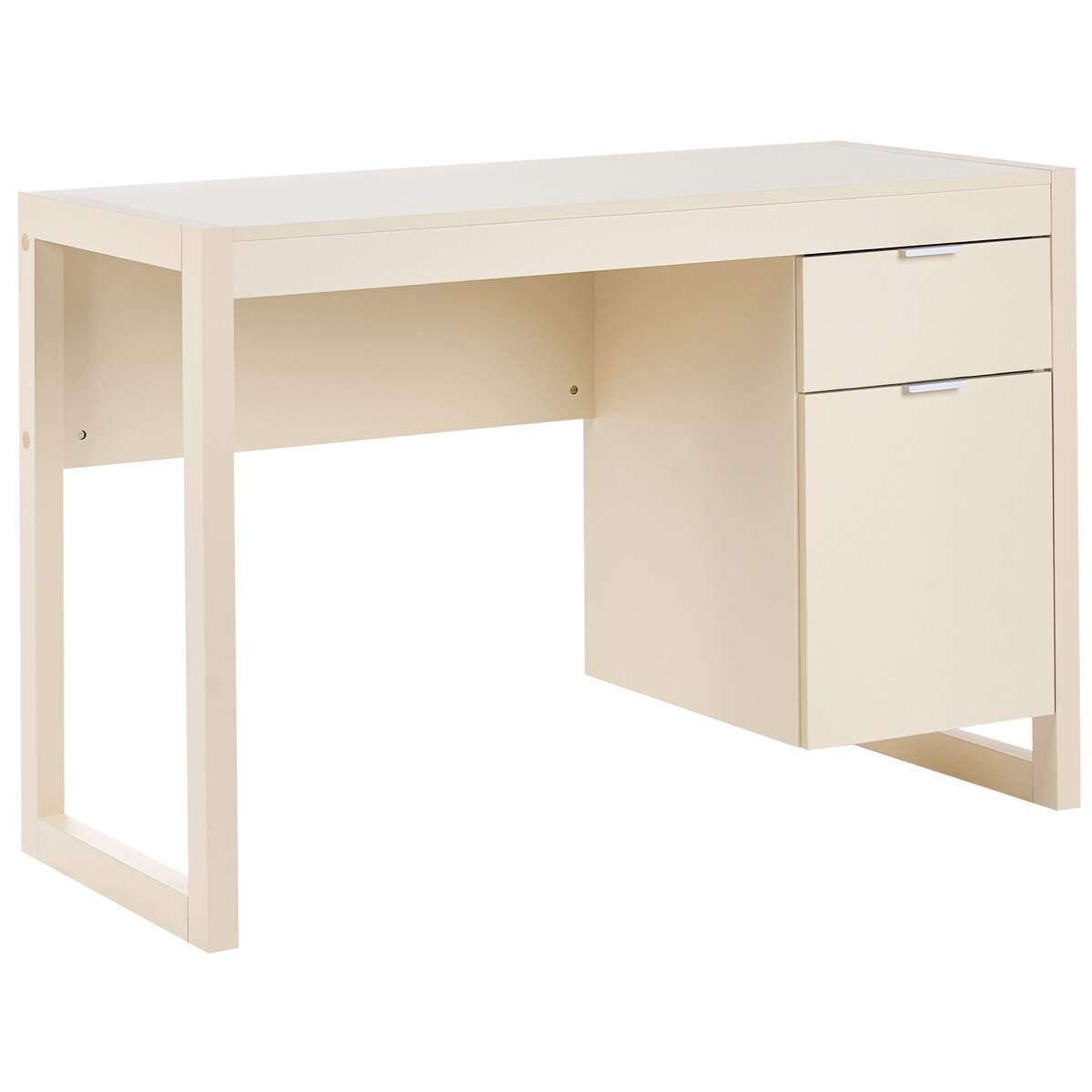 Biurko JOHNSON Jasnobeżowy 112 cm 50 cm