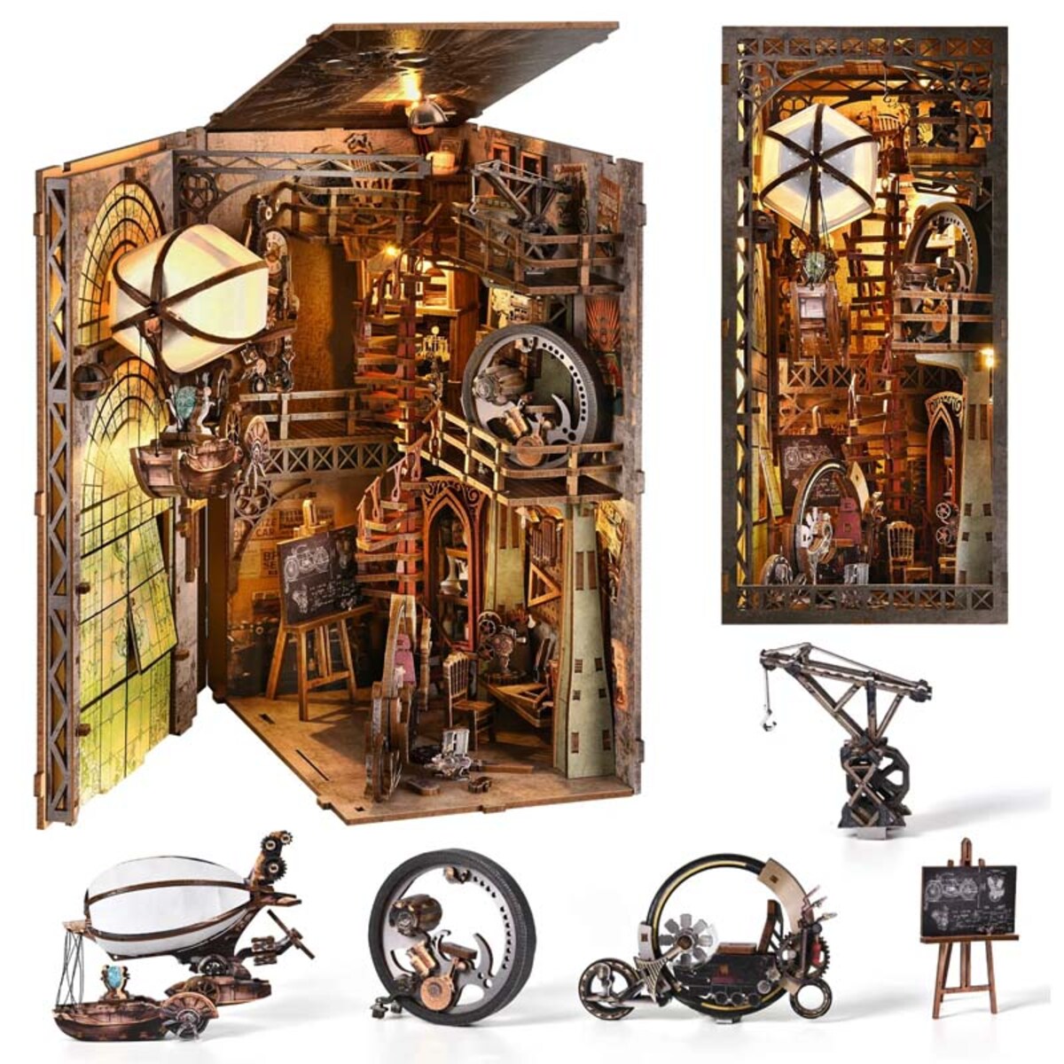 Miniaturowy domek Book Nook - Nautilius