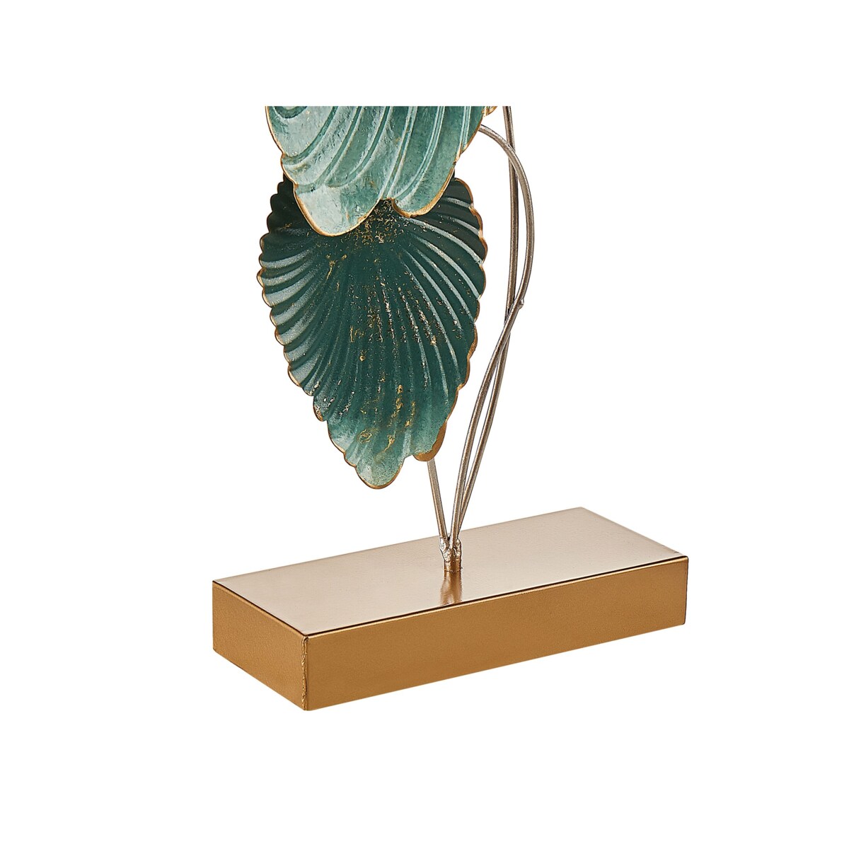 Figurka liście złoto-niebieska SODIUM