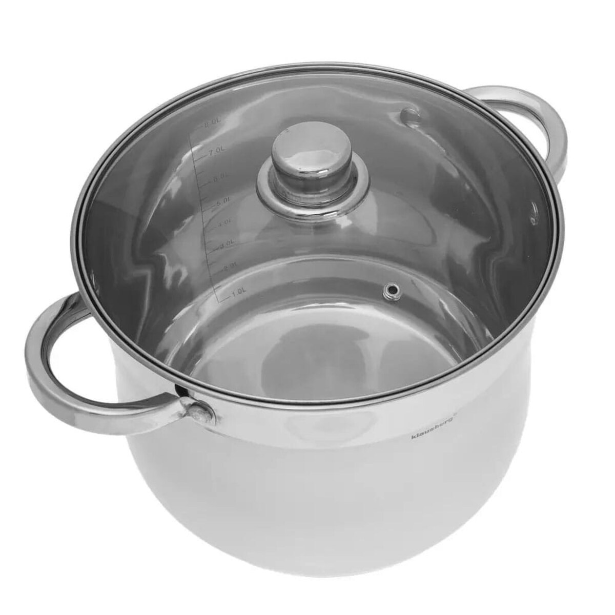 Garnek stalowy gastronomiczny duży 13.0L 28cm KLAUSBERG