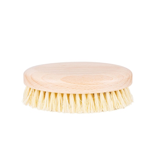 Szczotka do masażu ciała na sucho – włókno tampico, bez paska, No.7