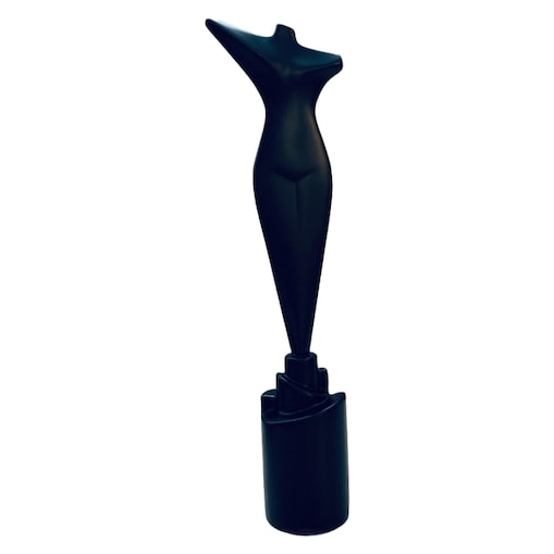 FIGURKA DEKORACYJNA ARMANDA CZARNA