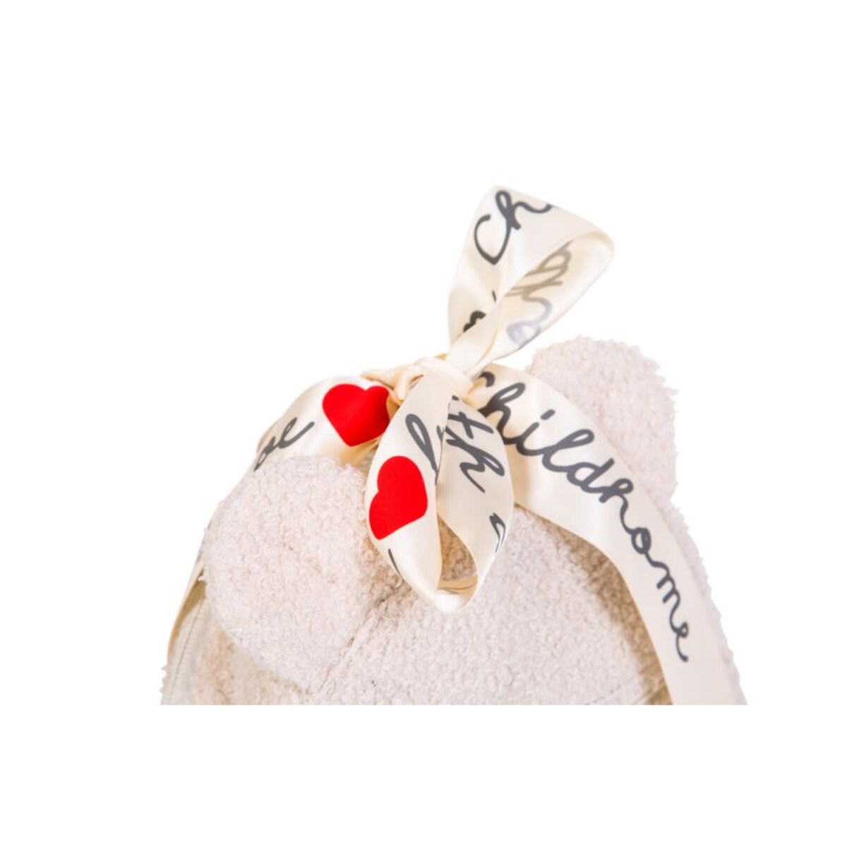 Childhome Plecak dziecięcy My First Bag Teddy Bear White