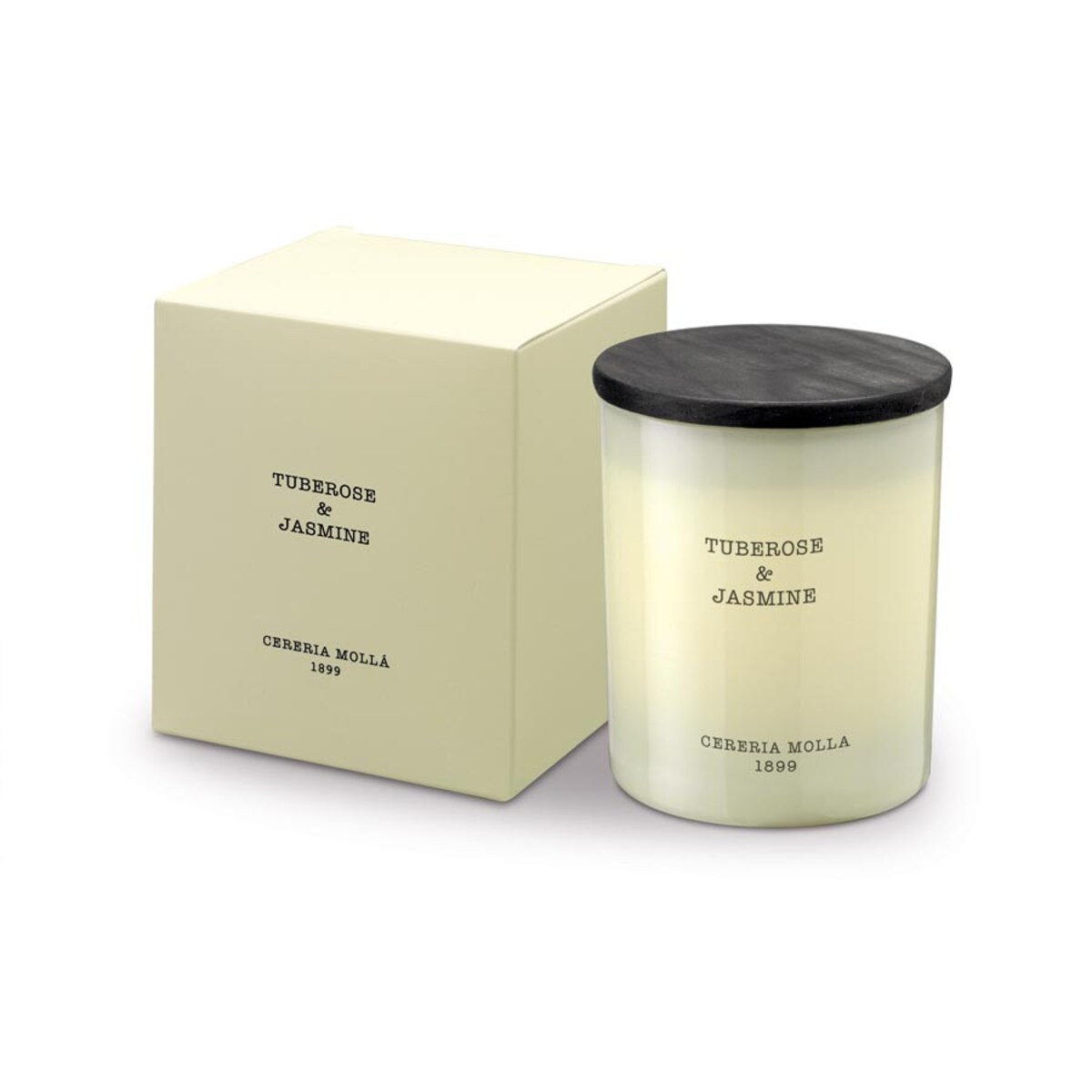 Świeca zapachowa Tuberose & Jasmine, 230 g, Cereria Molla