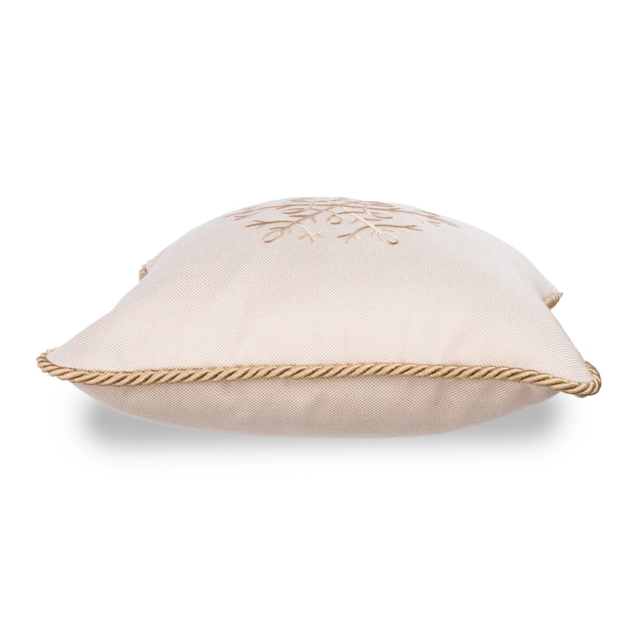 Beżowa poduszka świąteczna Sand 30x30 cm