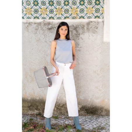 Koszyk CARRYBAG XS FRAME, twist sky rose