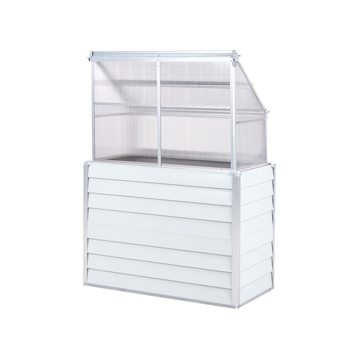 Szklarnia balkonowa NOVOLI Złamana biel 62 cm