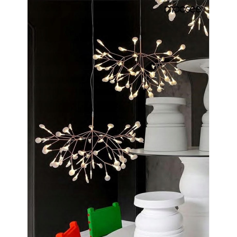 Lampa wisząca Flora MSE010100203 gałązki LED 22,5W miedziana