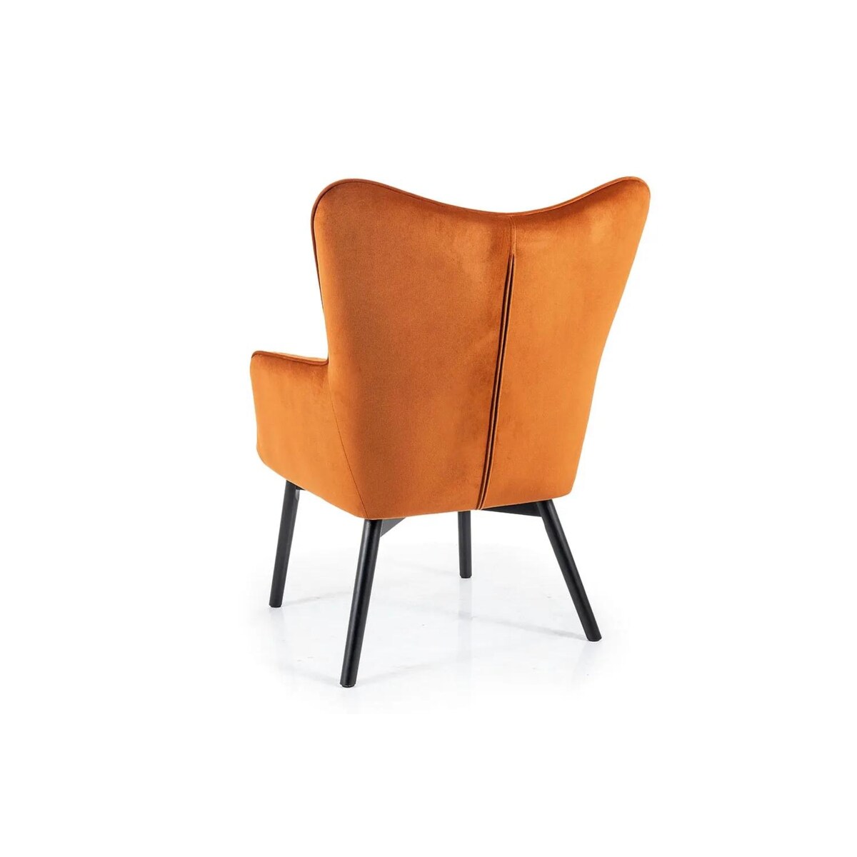 Fotel do salonu CARMEN VELVET cynamonowy